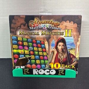 Amazing Match 3 Games Magical Matches II 2 - Pack Legacy Games (PC, 2018) SEALED
